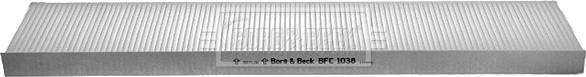 Borg & Beck BFC1038 - Filtrs, Salona telpas gaiss autodraugiem.lv