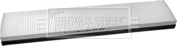 Borg & Beck BFC1076 - Filtrs, Salona telpas gaiss autodraugiem.lv