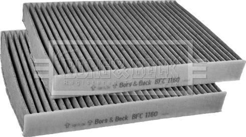 Borg & Beck BFC1160 - Filtrs, Salona telpas gaiss autodraugiem.lv