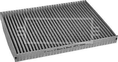 Borg & Beck BFC1100 - Filtrs, Salona telpas gaiss autodraugiem.lv