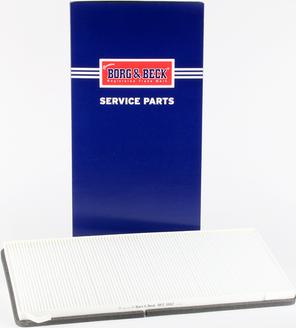 Borg & Beck BFC1102 - Filtrs, Salona telpas gaiss autodraugiem.lv