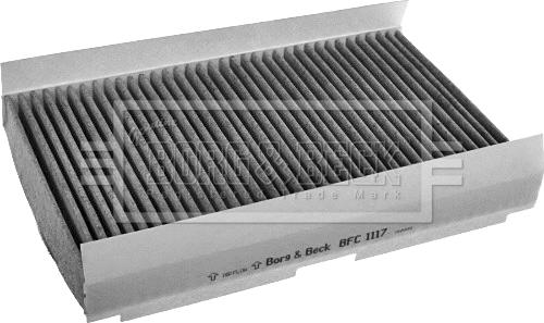 Borg & Beck BFC1117 - Filtrs, Salona telpas gaiss autodraugiem.lv