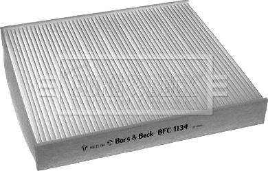 Borg & Beck BFC1134 - Filtrs, Salona telpas gaiss autodraugiem.lv