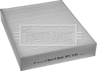 Borg & Beck BFC1135 - Filtrs, Salona telpas gaiss autodraugiem.lv