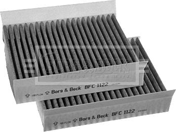 Borg & Beck BFC1122 - Filtrs, Salona telpas gaiss autodraugiem.lv