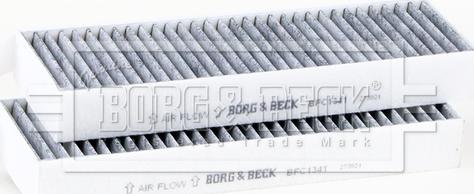 Borg & Beck BFC1341 - Filtrs, Salona telpas gaiss autodraugiem.lv