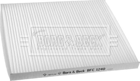 Borg & Beck BFC1240 - Filtrs, Salona telpas gaiss autodraugiem.lv