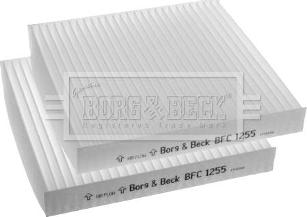 Borg & Beck BFC1255 - Filtrs, Salona telpas gaiss autodraugiem.lv