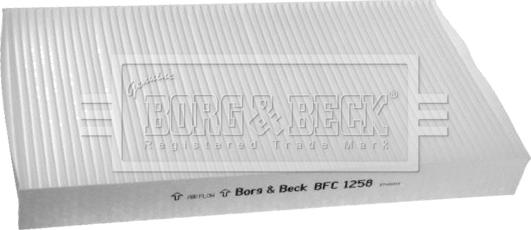 Borg & Beck BFC1258 - Filtrs, Salona telpas gaiss autodraugiem.lv