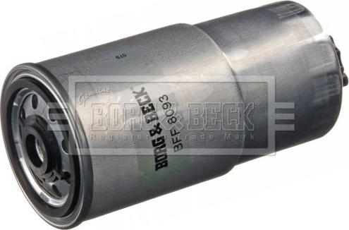 Borg & Beck BFF8093 - Degvielas filtrs autodraugiem.lv
