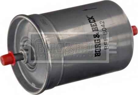 Borg & Beck BFF8042 - Degvielas filtrs autodraugiem.lv
