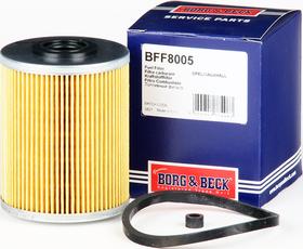 Borg & Beck BFF8005 - Degvielas filtrs autodraugiem.lv