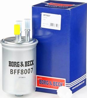 Borg & Beck BFF8007 - Degvielas filtrs autodraugiem.lv