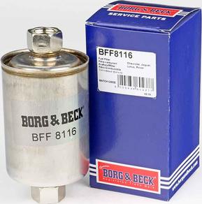 Borg & Beck BFF8116 - Degvielas filtrs autodraugiem.lv