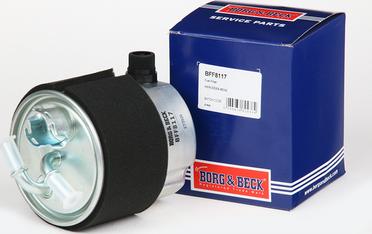 Borg & Beck BFF8117 - Degvielas filtrs autodraugiem.lv