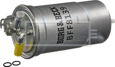 Borg & Beck BFF8139 - Degvielas filtrs autodraugiem.lv