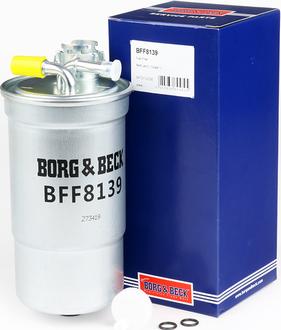 Borg & Beck BFF8139 - Degvielas filtrs autodraugiem.lv