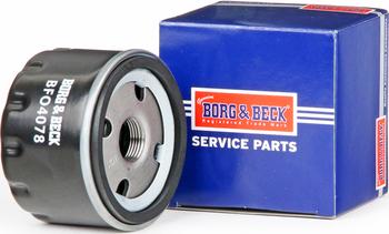 Borg & Beck BFO4078 - Eļļas filtrs autodraugiem.lv
