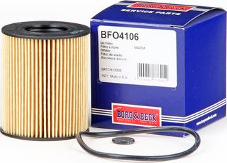 Borg & Beck BFO4106 - Eļļas filtrs autodraugiem.lv