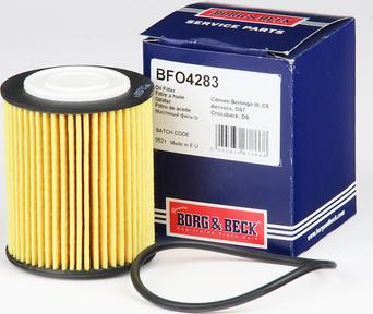 Borg & Beck BFO4283 - Eļļas filtrs autodraugiem.lv