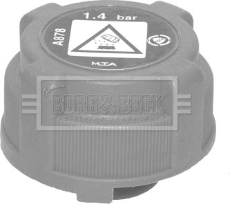 Borg & Beck BRC109 - Vāciņš, Dzesēšanas šķidruma rezervuārs autodraugiem.lv