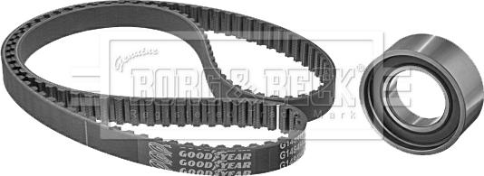 Borg & Beck BTK1029 - Zobsiksnas komplekts autodraugiem.lv