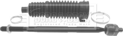 Borg & Beck BTR4965K - Aksiālais šarnīrs, Stūres šķērsstiepnis autodraugiem.lv