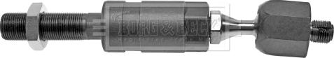 Borg & Beck BTR5492 - Aksiālais šarnīrs, Stūres šķērsstiepnis autodraugiem.lv