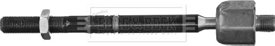 Borg & Beck BTR6022 - Aksiālais šarnīrs, Stūres šķērsstiepnis autodraugiem.lv