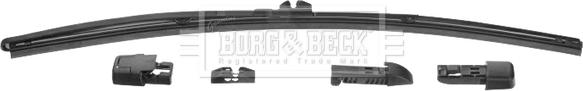 Borg & Beck BW16RF.10 - Stikla tīrītāja slotiņa autodraugiem.lv
