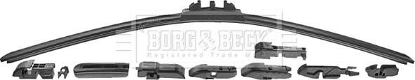 Borg & Beck BW23F.10 - Stikla tīrītāja slotiņa autodraugiem.lv