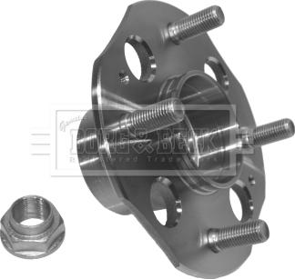 Borg & Beck BWK525 - Riteņa rumbas gultņa komplekts autodraugiem.lv