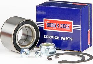 Borg & Beck BWK049 - Riteņa rumbas gultņa komplekts autodraugiem.lv