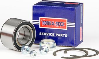 Borg & Beck BWK040 - Riteņa rumbas gultņa komplekts autodraugiem.lv
