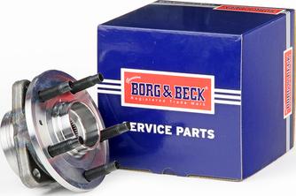 Borg & Beck BWK1552 - Riteņa rumbas gultņa komplekts autodraugiem.lv