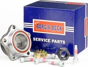 Borg & Beck BWK1081 - Riteņa rumbas gultņa komplekts autodraugiem.lv
