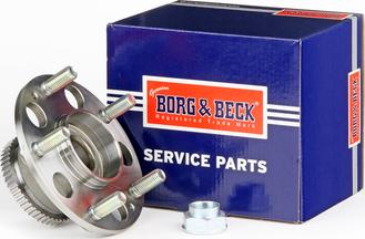 Borg & Beck BWK1022 - Riteņa rumbas gultņa komplekts autodraugiem.lv