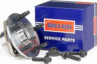 Borg & Beck BWK1165 - Riteņa rumbas gultņa komplekts autodraugiem.lv