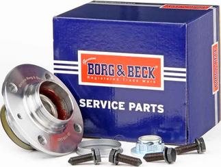 Borg & Beck BWK1355 - Riteņa rumbas gultņa komplekts autodraugiem.lv