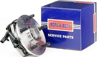 Borg & Beck BWK1293 - Riteņa rumbas gultņa komplekts autodraugiem.lv