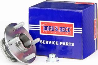 Borg & Beck BWK1276 - Riteņa rumbas gultņa komplekts autodraugiem.lv
