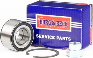 Borg & Beck BWK811 - Riteņa rumbas gultņa komplekts autodraugiem.lv