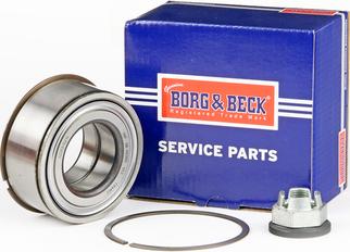 Borg & Beck BWK792 - Riteņa rumbas gultņa komplekts autodraugiem.lv