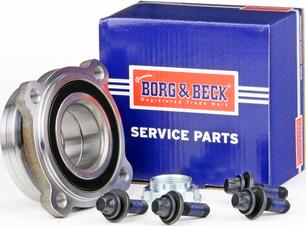 Borg & Beck BWK732 - Riteņa rumbas gultņa komplekts autodraugiem.lv