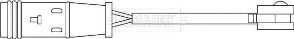 Borg & Beck BWL3000 - Indikators, Bremžu uzliku nodilums autodraugiem.lv