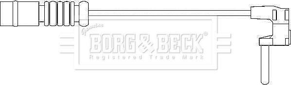 Borg & Beck BWL3002 - Indikators, Bremžu uzliku nodilums autodraugiem.lv