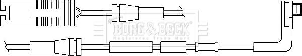 Borg & Beck BWL3011 - Indikators, Bremžu uzliku nodilums autodraugiem.lv