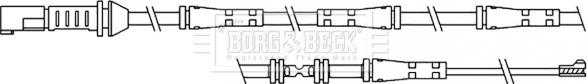 Borg & Beck BWL3150 - Indikators, Bremžu uzliku nodilums autodraugiem.lv