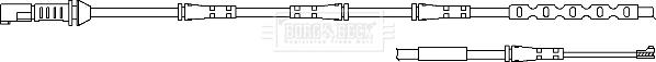 Borg & Beck BWL3105 - Indikators, Bremžu uzliku nodilums autodraugiem.lv