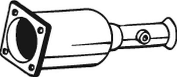 Bosal 097-126 - Nosēdumu / Daļiņu filtrs, Izplūdes gāzu sistēma autodraugiem.lv